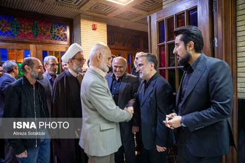 مراسم ترحیم سیدمحمد تاج‌زاده