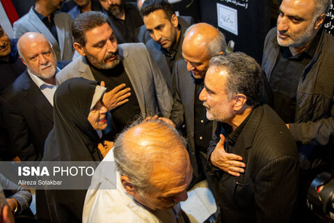 مراسم ترحیم سیدمحمد تاج‌زاده