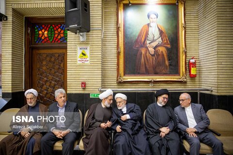 مراسم ترحیم سیدمحمد تاج‌زاده