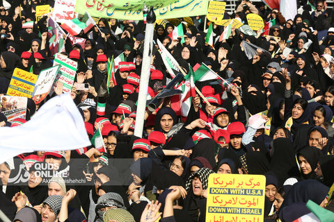 راهپیمایی گرامیداشت روز ۱۳ آبان - مشهد