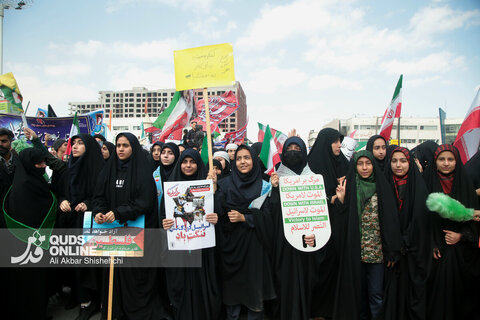 راهپیمایی گرامیداشت روز ۱۳ آبان - مشهد