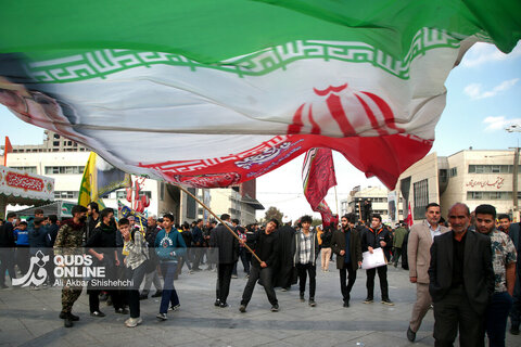راهپیمایی گرامیداشت روز ۱۳ آبان - مشهد