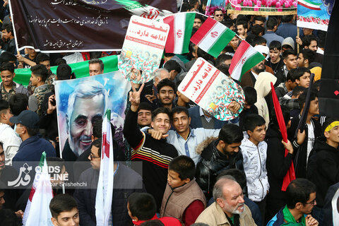 راهپیمایی گرامیداشت روز ۱۳ آبان - مشهد