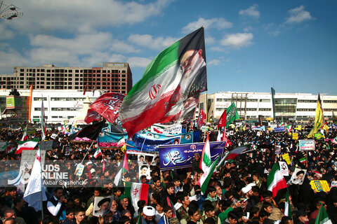 راهپیمایی گرامیداشت روز ۱۳ آبان - مشهد