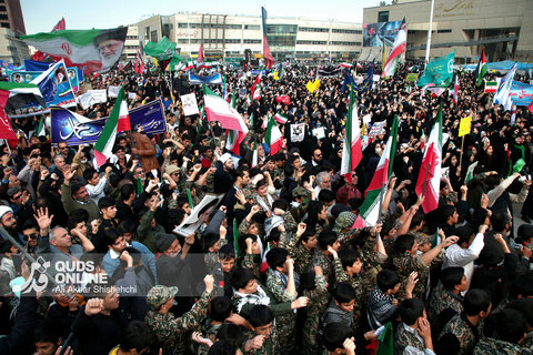 راهپیمایی گرامیداشت روز ۱۳ آبان - مشهد