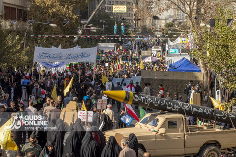 گزارش تصویری | راهپیمایی گرامیداشت روز ۱۳ آبان - تهران