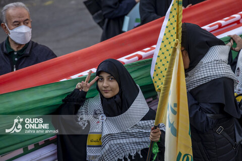 گزارش تصویری | راهپیمایی گرامیداشت روز ۱۳ آبان - تهران