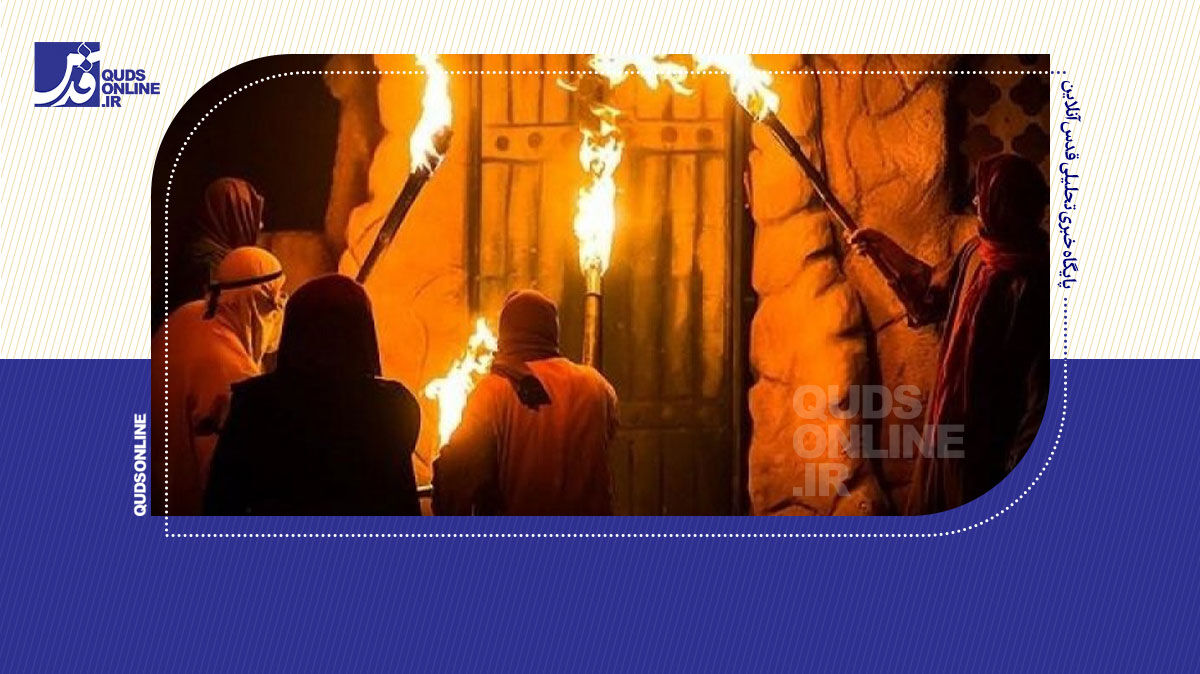 فیلم | بازسازی دردناک لحظات حمله به خانه حضرت زهرا(س) توسط هوش‌مصنوعی