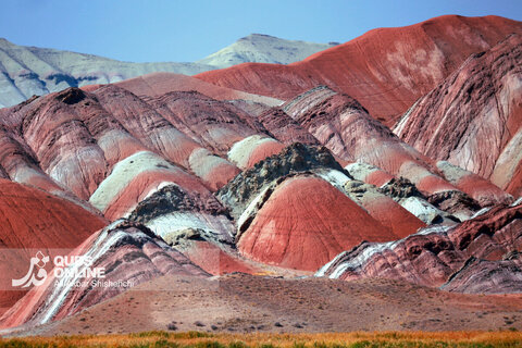 کوه‌های رنگی ماهنشان - زنجان