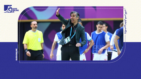 حرکت معنادار وحید شمسایی در جریان بازی ایران و مراکش