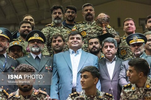 مراسم اختتامیه نخستین دوره مسابقات وزنه‌برداری ارتش‌های جهان - بابلسر