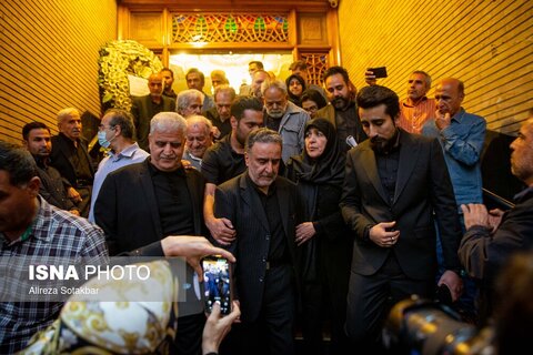 مراسم ترحیم سیدمحمد تاج‌زاده