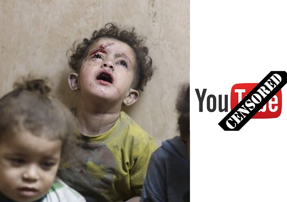 حذف گسترده ویدئوهای افشاگرانه در مورد جنایات اسرائیل توسط یوتیوب