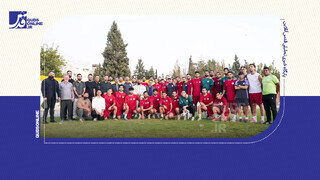 فیلم | صحبت های هادی چوپان، در بین بازیکنان فجر