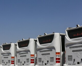 ۳۰ دستگاه اتوبوس جدید در مشهد رونمایی شد