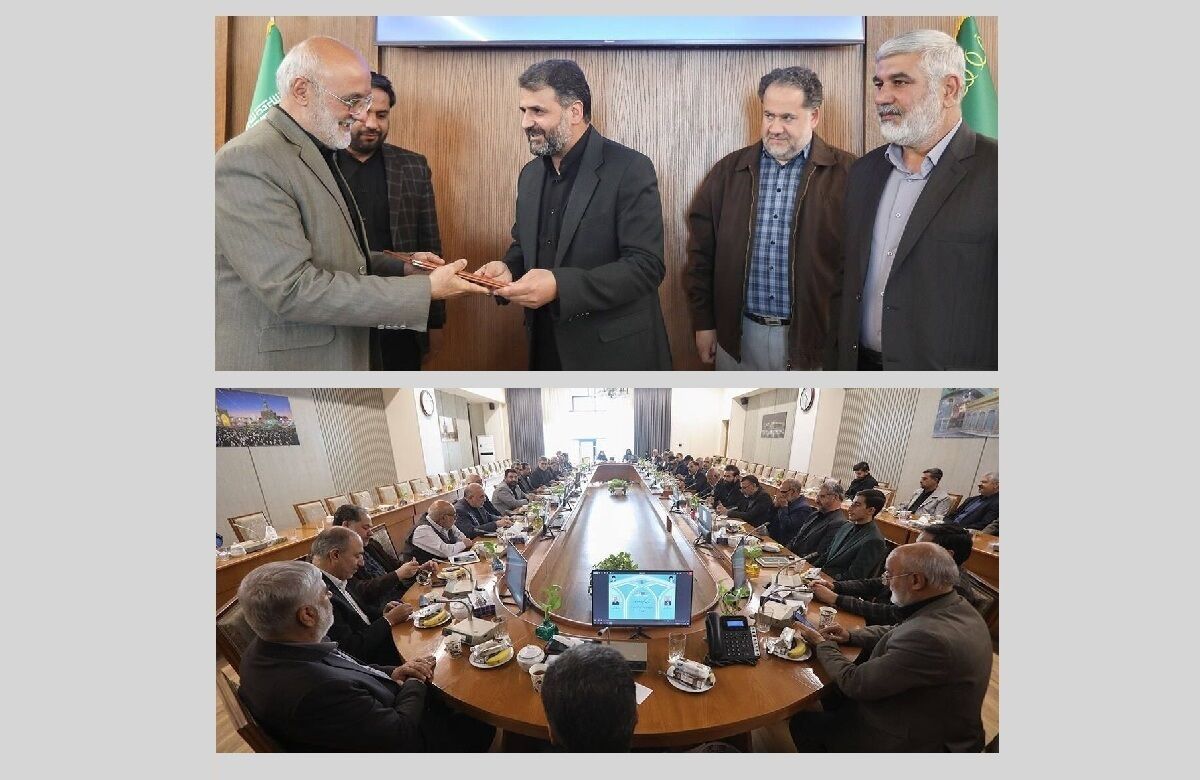 مدیر جدید کانون‌های خدمت رضوی خراسان رضوی معرفی شد