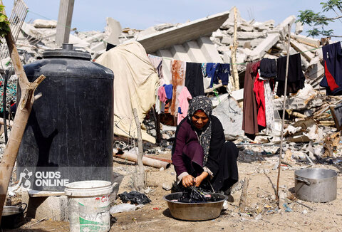 کمبود چادر و غذا؛ تصاویری دردناک از غزه با نزدیک شدن زمستان