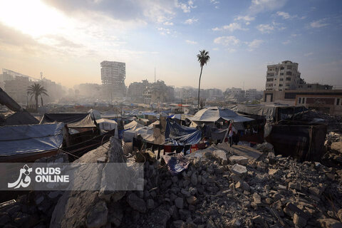 کمبود چادر و غذا؛ تصاویری دردناک از غزه با نزدیک شدن زمستان