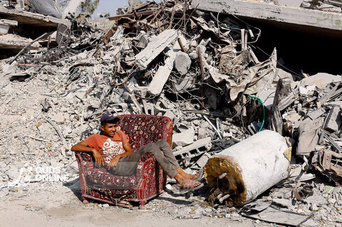 کمبود چادر و غذا؛ تصاویری دردناک از غزه با نزدیک شدن زمستان