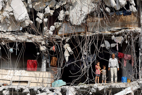 کمبود چادر و غذا؛ تصاویری دردناک از غزه با نزدیک شدن زمستان