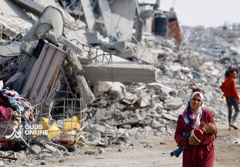 کمبود چادر و غذا؛ تصاویری دردناک از غزه با نزدیک شدن زمستان