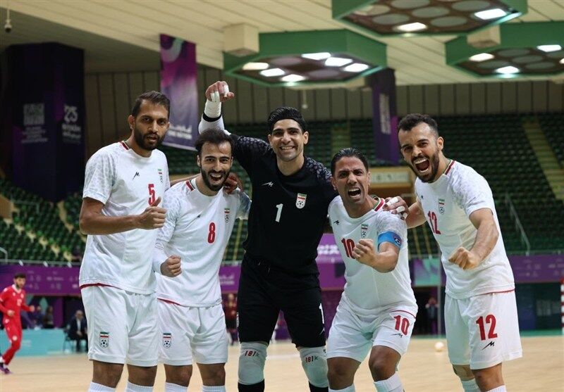 بازی‌های کشورهای اسلامی| صعود تیم ملی فوتسال به نیمه نهایی