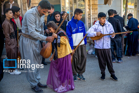 حضور کودکان و نوجوانان در جشن «خاونکار»