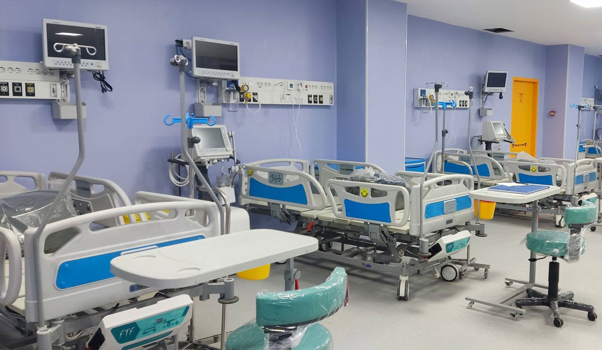 ۵۰۰ تخت بیمارستانی؛ نیاز شهر فیروزه‌های آبی