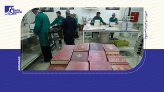 فیلم | وقفی از جنس هنر در حرم رضوی