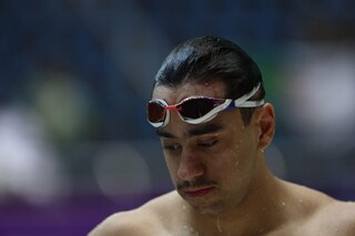 آراد مهدی‌زاده به مقام پنجم ۲۰۰ متر قورباغه رسید