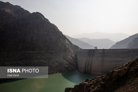 عکس روز | وضعیت سد امیرکبیر