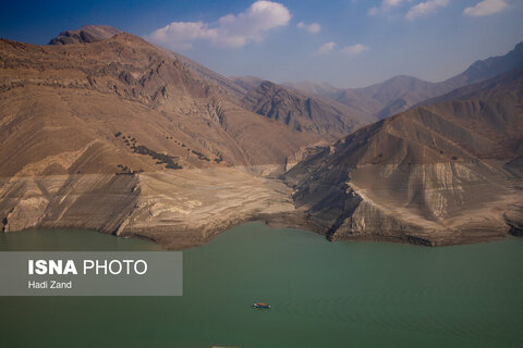 عکس روز | وضعیت سد امیرکبیر