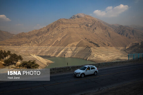 عکس روز | وضعیت سد امیرکبیر