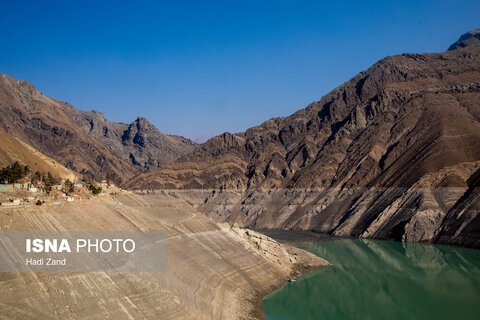 عکس روز | وضعیت سد امیرکبیر