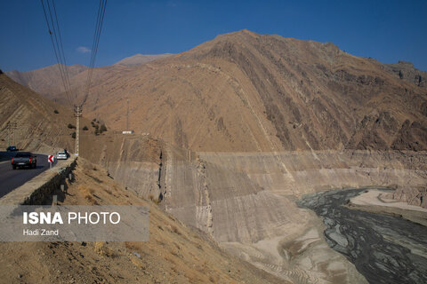 عکس روز | وضعیت سد امیرکبیر