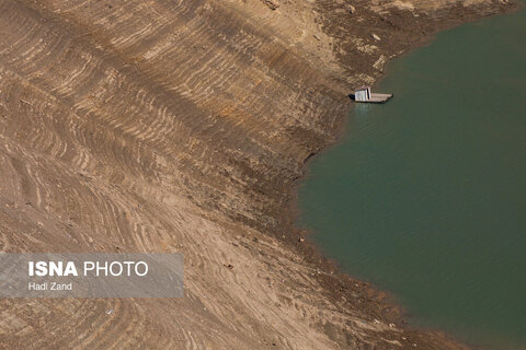 عکس روز | وضعیت سد امیرکبیر