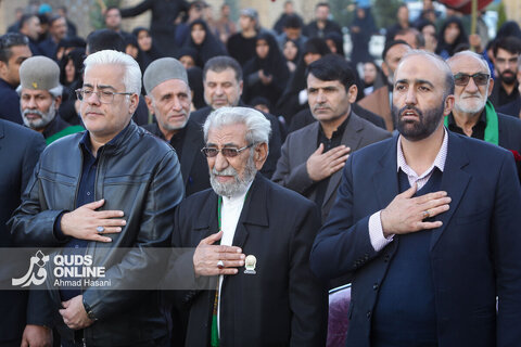 آیین رونمایی گذر هنری و افتتاحیه همایش پیرغلامان حسینی