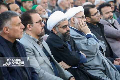 آیین رونمایی گذر هنری و افتتاحیه همایش پیرغلامان حسینی