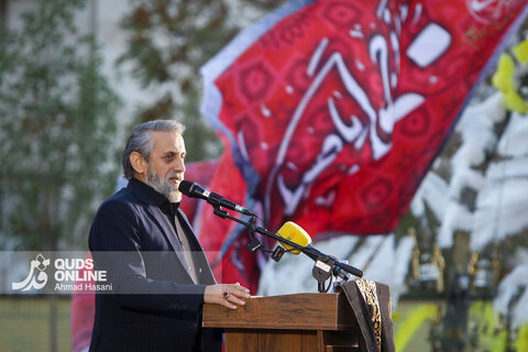 آیین رونمایی گذر هنری و افتتاحیه همایش پیرغلامان حسینی