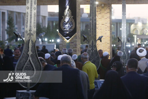 آیین رونمایی گذر هنری و افتتاحیه همایش پیرغلامان حسینی