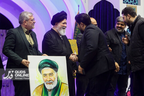 آیین رونمایی گذر هنری و افتتاحیه همایش پیرغلامان حسینی