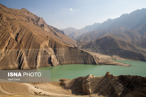 وضعیت سد امیرکبیر - ۱۹ آبان