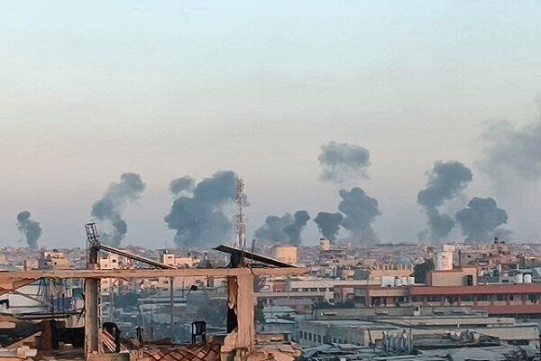 جنگنده‌های صهیونیستی شمال غزه را بمباران کردند