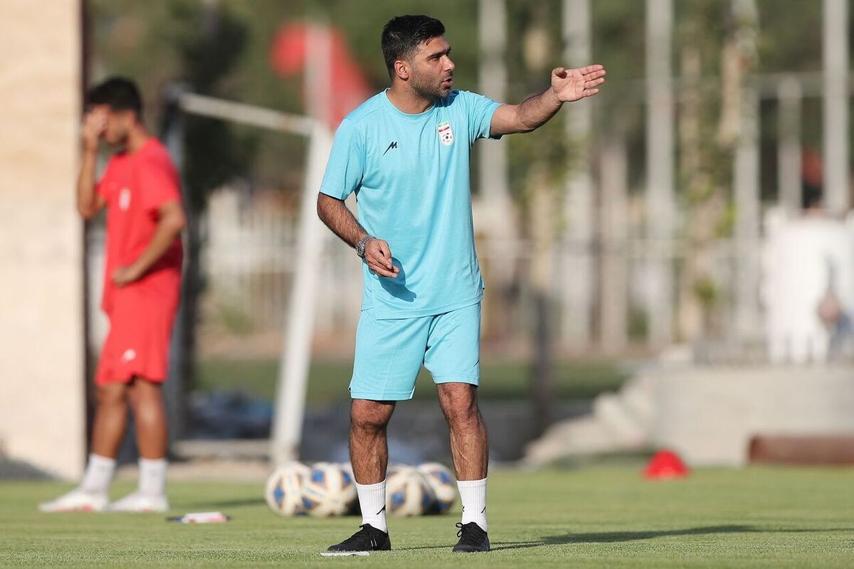 سرمربی تیم امید پس از شکست برابر روسیه: از نتیجه نه، اما از عملکرد تیم راضی‌ام