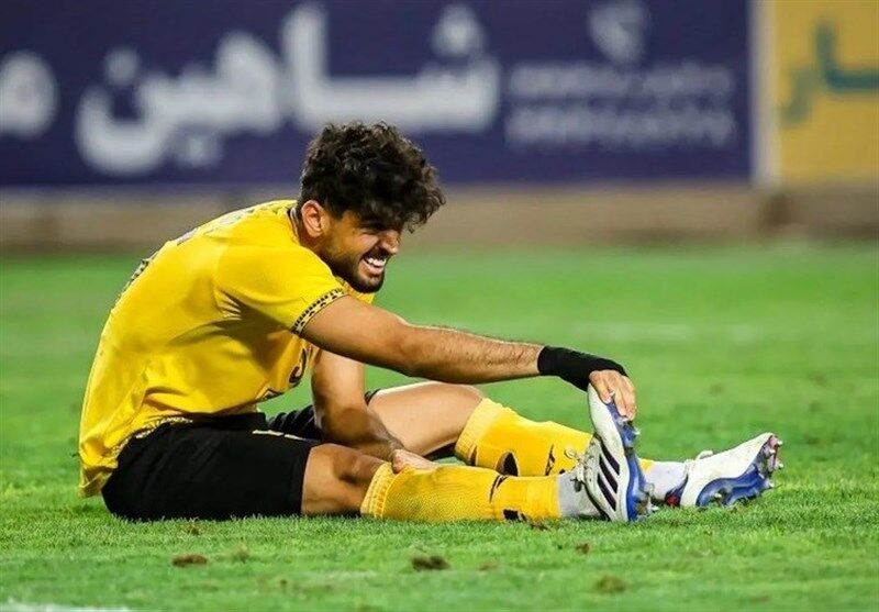 دوری سه هفته‌ای مدافع سپاهان از میادین فوتبال