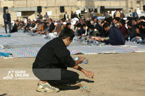 اقامه نماز طلب باران در مشهد