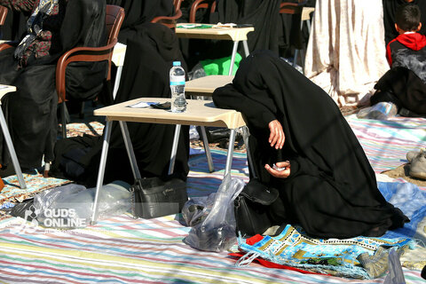 اقامه نماز طلب باران در مشهد