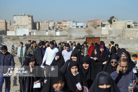 اقامه نماز طلب باران در مشهد