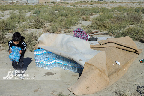 اقامه نماز طلب باران در مشهد