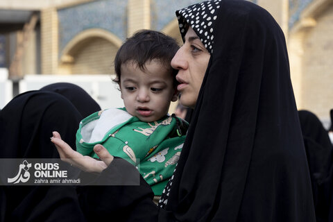 اقامه نماز باران در حرم شاه عبدالعظیم حسنی (ع)